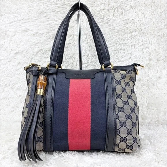 Gucci Black and Red Women's Bag - Picture 1 of 14